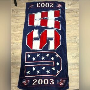 Vintage Beach Towel USA